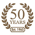 50 Years Crest - Est. 1965
